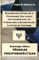 Tcnicas Psicoteraputicas Psicologa Clnica