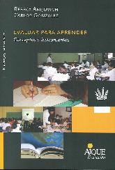 Evaluar para aprender