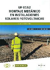 UF 0152 Montaje mecnico en instalaciones solares fotovoltaicas 