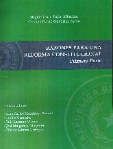 Razones para una reforma constitucional