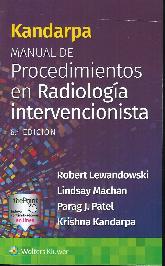 Kandarpa Manual de procedimientos en radiologa intervencionista