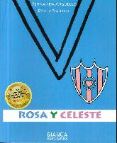 Rosa y celeste