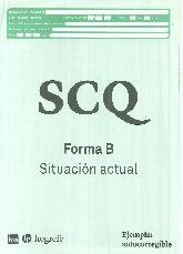 SCQ Paquetes de 25 hojas autocorregibles Forma B 