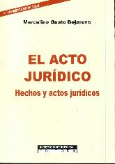 El acto jurdico