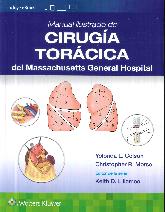 Manual ilustrado de Ciruga torcica del Massachusetts General Hospital