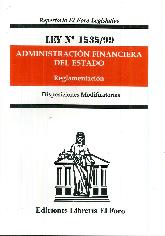 Ley N 1535/99 Administracin financiera del estado