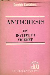 Anticresis, La