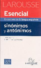 Diccionario de la lengua española esencial: sinónimo y antónimos