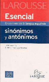 Diccionario de la lengua espaola esencial: sinnimo y antnimos