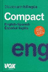 Compact Diccionario bilingue English Spanish Espaol Ingles