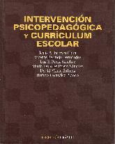 Intervencin psicopedaggica y currculum escolar