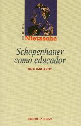 Schopenhauer como educador