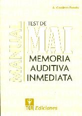 MAI Memoria Auditiva Inmediata