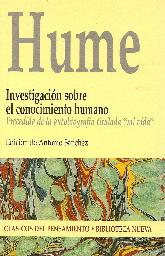 Hume Investigacion sobre el conocimiento humano