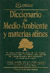 Diccionario de Medio Ambiente y materias afines