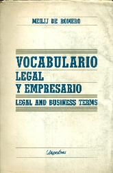 Vocabulario legal y empresario legal and business terms