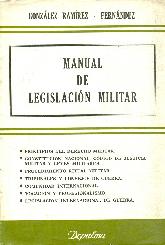 Manual de Lagislacion. Militar