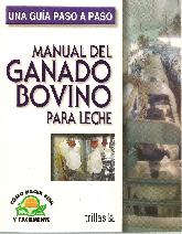 Manual del ganado bovino para leche