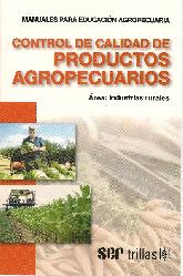 Control de Calidad de Productos Agropecuarios