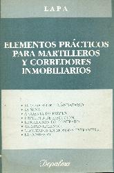 Elementos practicos para martilleros y corredores inmobiliarios