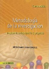 Metodologa de la investigacin