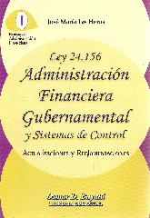 Administracin Financiera Gubernamental y sistemas de control