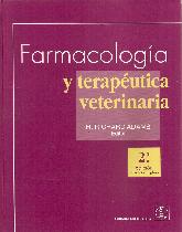 Farmacologa y teraputica veterinaria