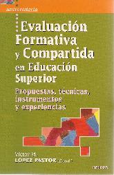 Evaluacin formativa y compartida en educacin superior