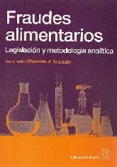 Fraudes Alimentarios Legislacion y metodologia analitica