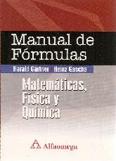 Manual de Frmulas Matemticas, Fsica y Qumica