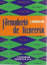 Formulario de licorera