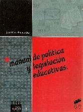 Manual de politica y legislacion educativas