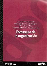 Estructura de la organizacin