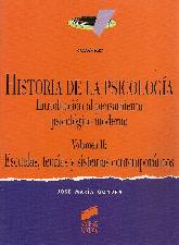 Historia de la Psicologa Vol II Escuelas, teoras y sistemas contemporneos