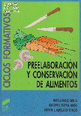 Preelaboracin y conservacion de alimentos