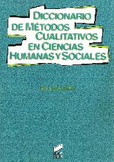 Diccionario de Mtodos cualitativos en ciencias humanas y Sociales