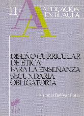 Diseo curricular de etica para la Enseanza Secundaria Obligatoria