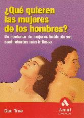 Que quieren las mujeres de los hombres?