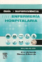 Gua de supervivencia para Enfermera Hospitalaria