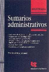 Sumarios adminstrativos