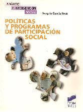 Politicas y Programas de Participacion Social