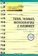 Tesis, Tesinas, Monografas e Informes