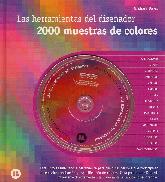 Las herramientas del diseador 2000 muestras de colores CD