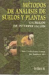 Metodos de Analisis de Suelos y Plantas