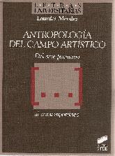 Antropologa del Campo Artstico