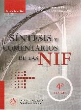 Sntesis y comentarios de las NIF