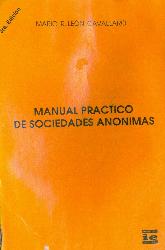 Manual Practico de Sociedades Anonimas