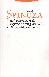 tica demostrada segn el orden geomtrico