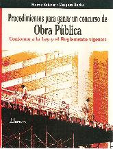 Procedimientos para ganar un concurso de Obra Pblica