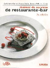 Manual de servicio de restaurante-bar